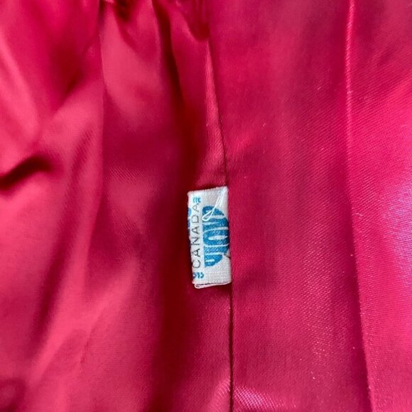 Vintage Union Made Bright Pink Barbiecore Asymmetrical Closure Blazer M - Picture 7 of 7